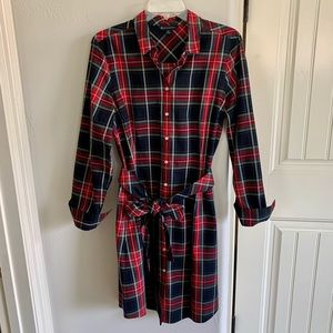 Brooks Brothers plaid dress